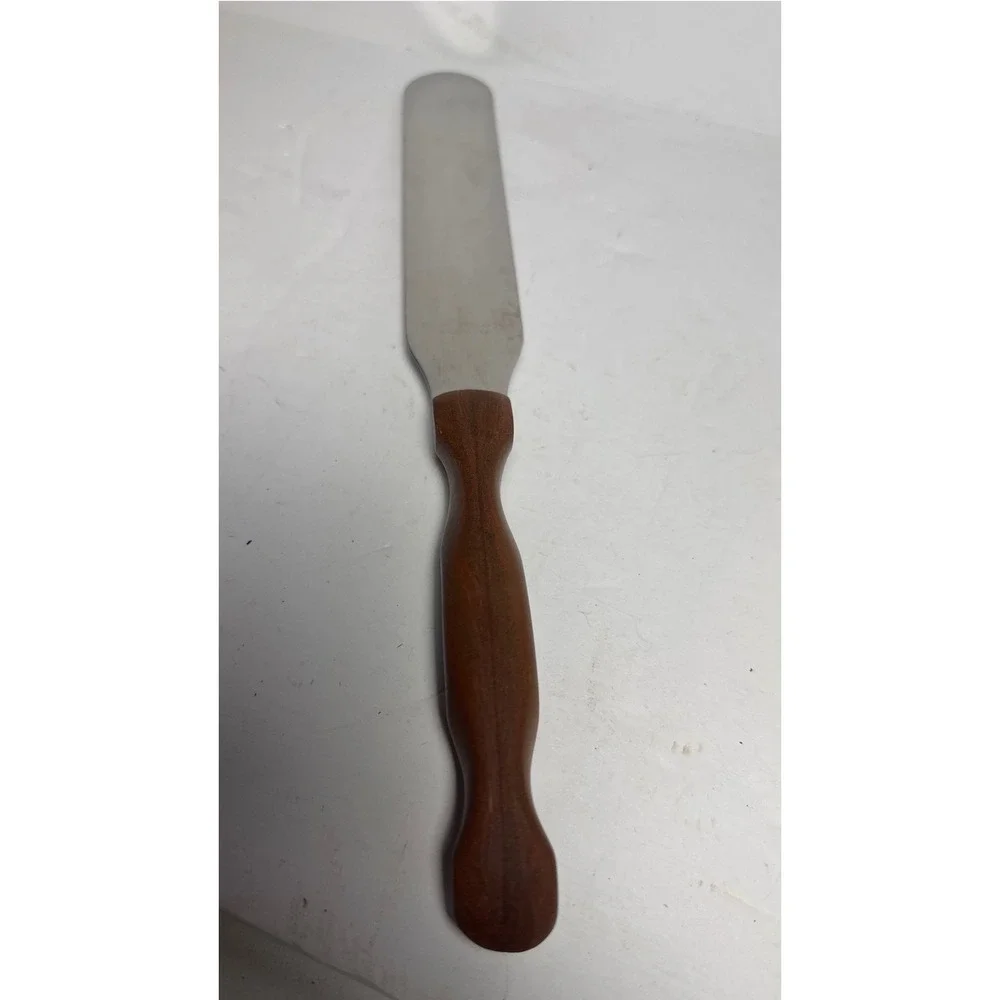 Cutco No 28 Spatula Spreader  12in Brown Good Stainless Steel USA Made
